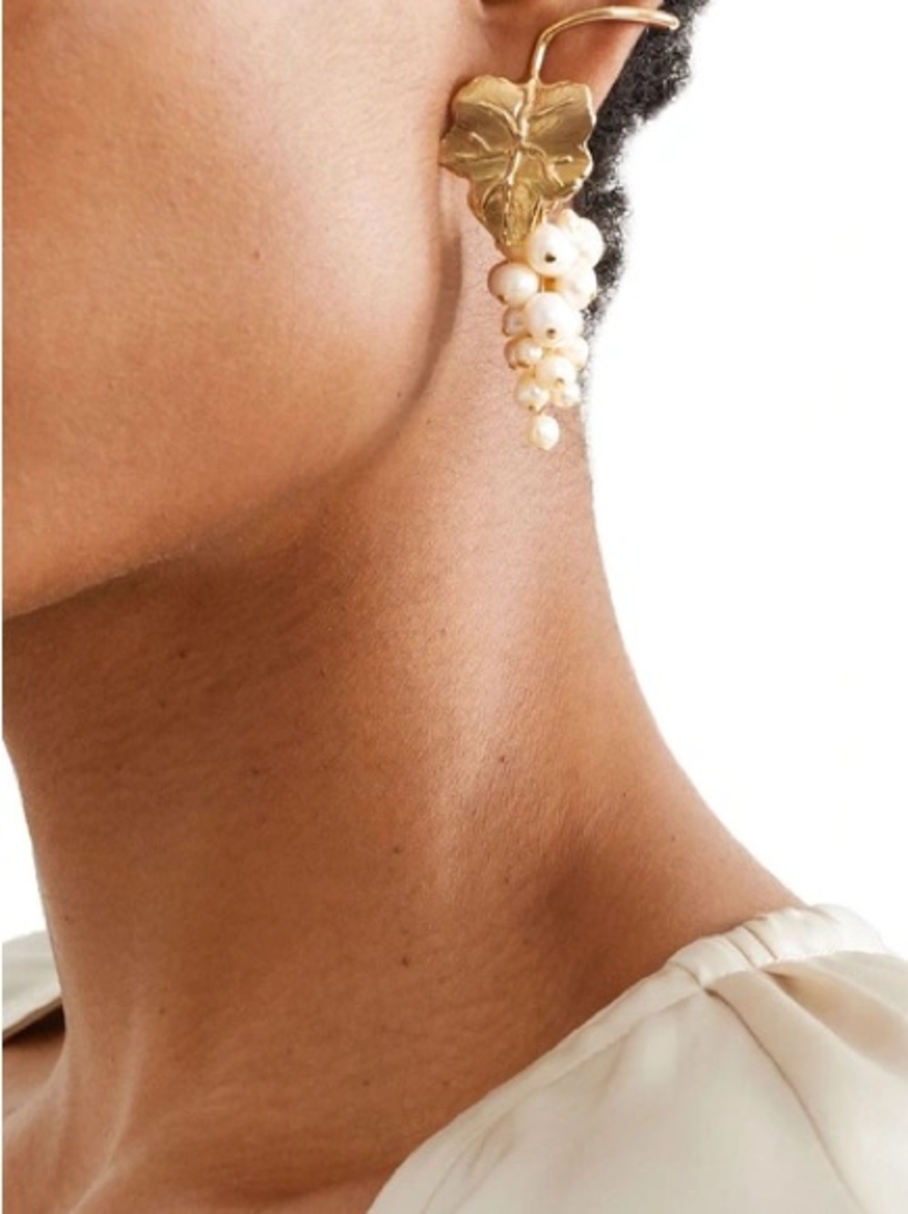 Anita Berisha - Grape Cluster Drop Earrings